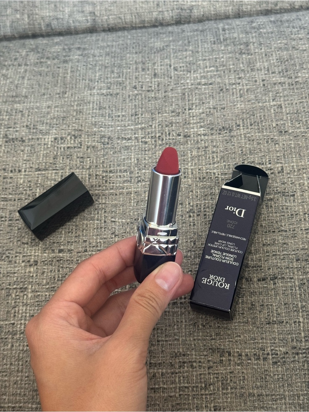 Rouge Dior lipsticks shape 720 velvet